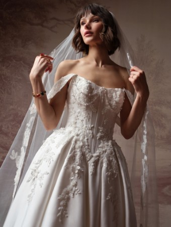 Sottero and Midgley Style #Petra F6SS108A01 #2 default Ivory thumbnail