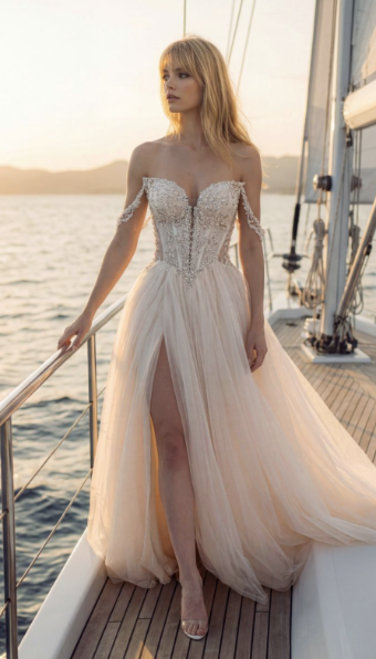 Randy Fenoli Style #Kartier #0 default Ivory/Champagne/Nude thumbnail