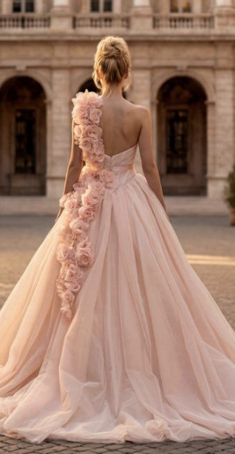 Randy Fenoli Style #Kensington-D #1 Ivory/Blush thumbnail