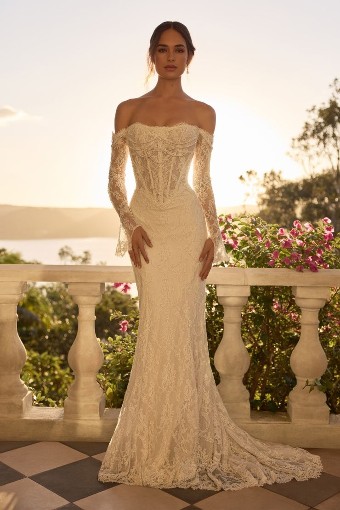 Sophia Tolli Style #ST674 #4 Ivory thumbnail