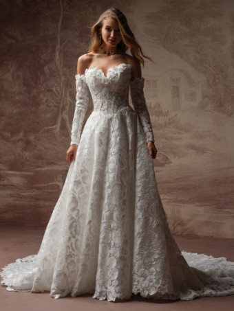 Sottero and Midgley Style #Merrigan F6SK053A01 #0 default Ivory thumbnail