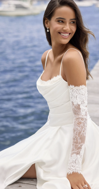 Sophia Tolli Style #Y3202 #2 Ivory thumbnail