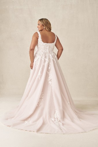 Allure Bridal Style #W553 #3 Ivory/Lavender thumbnail