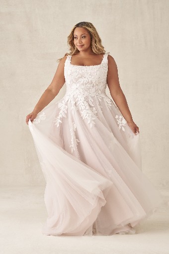 Allure Bridal Style #W553 #0 default Ivory/Lavender thumbnail