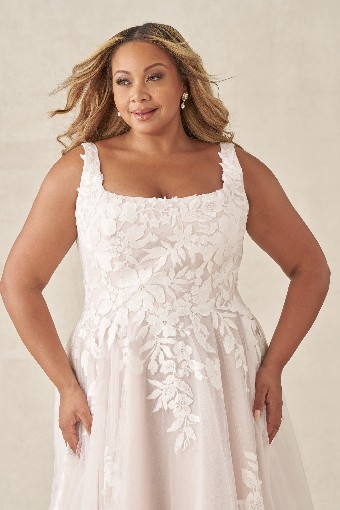 Allure Bridal Style #W553 #2 Ivory/Lavender thumbnail