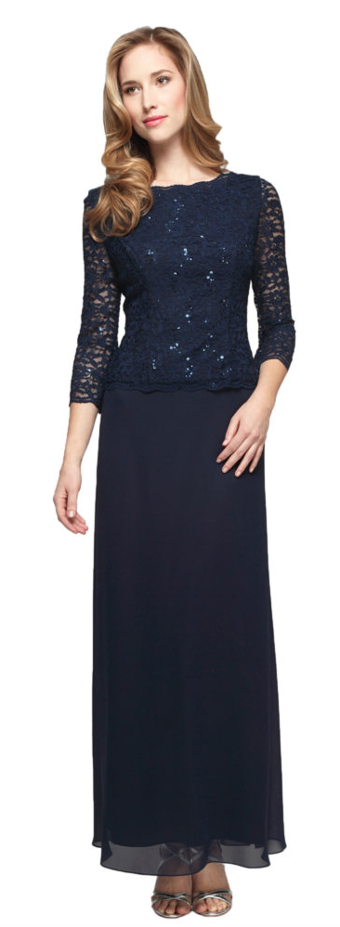 Alex Evenings Style #112318 #0 default Deep Plum Sky Blue thumbnail