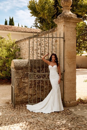 Justin Alexander Style #44571 #0 default Ivory/Ivory thumbnail