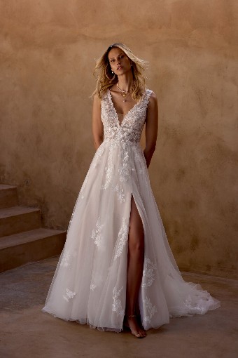 Justin Alexander Style #66464 #0 default Vintage Rose/Ivory/Latte thumbnail