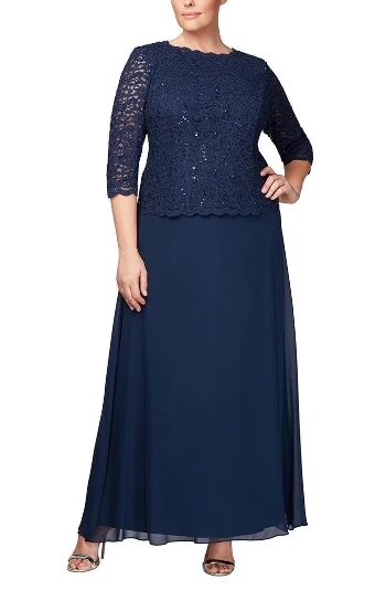Alex Evenings Style #412318 #0 default Navy thumbnail