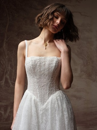 Maggie Sottero Style #AUTUMN #3 Ivory (gown with Ivory Illusion) thumbnail