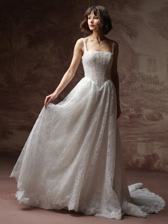 Maggie Sottero Style #AUTUMN #0 default Ivory (gown with Ivory Illusion) thumbnail