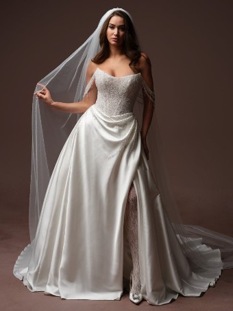Sottero and Midgley Style #RUMI F6SS023A01 #0 default Ivory thumbnail