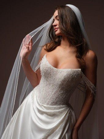 Sottero and Midgley Style #RUMI F6SS023A01 #1 Ivory thumbnail