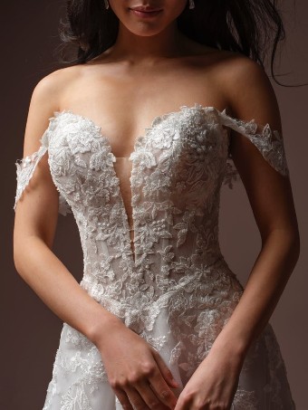 Maggie Sottero Style #BERNADINE #2 Ivory/Blush/Nude thumbnail