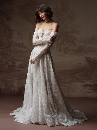 Sottero and Midgley Style #KEEVA F6SB115A01 #1 Ivory/Pearl thumbnail