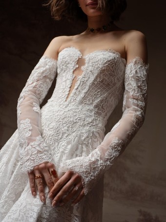 Sottero and Midgley Style #KEEVA F6SB115A01 #2 Ivory/Pearl thumbnail