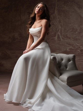 Maggie Sottero Style #ABILENE #0 default Soft Blush/Silver Accent thumbnail