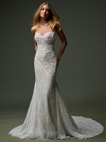 Sottero and Midgley Style #PASHA S7SK001A01 #0 default Ivory/Nude thumbnail