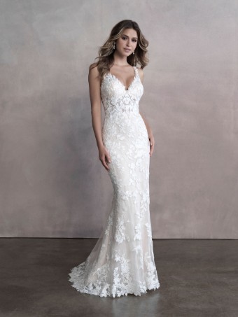 Allure Bridal Style #9808 #0 default Ivory/Champagne/Nude thumbnail