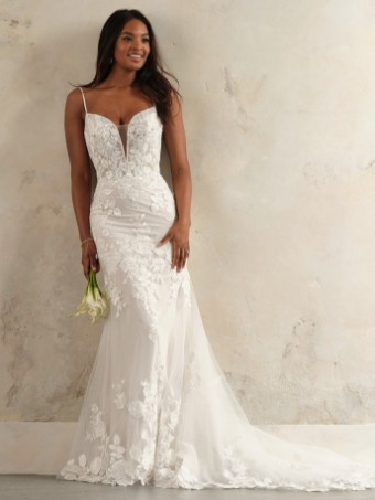 Maggie Sottero Style #Virginia #2 default Ivory over Soft Nude (gown with Natural Illusion) thumbnail