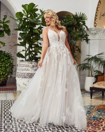 Casablanca  Bridal Style #bl354c #2 thumbnail