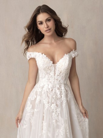 Allure Bridal Style #9861 #1 Black thumbnail