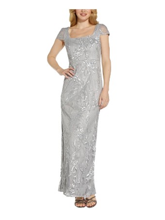Adrianna Papell Style #ap1e208888 #4 Silver Dove thumbnail