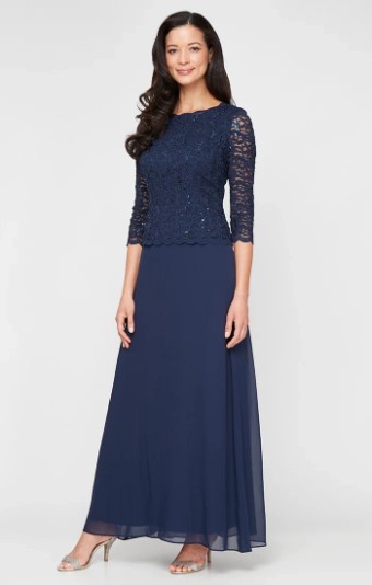 Alex Evenings Style #112318 #2 Navy thumbnail