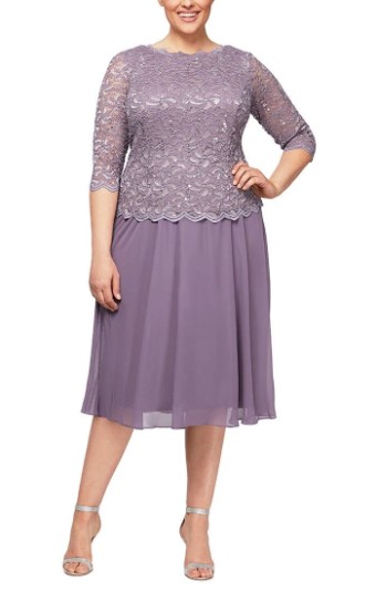 Alex Evenings Style #4121796 #1 Deep Plum thumbnail