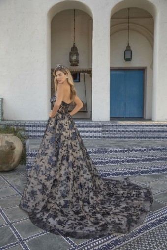 Casablanca  Bridal Style #BL313 Decklyn #1 default Nude/Black thumbnail