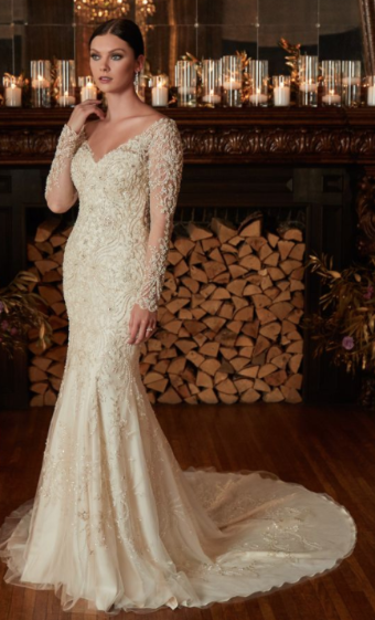 Casablanca  Bridal Style #C162 #0 default Ivory thumbnail