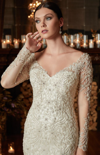 Casablanca  Bridal Style #C162 #1 Ivory thumbnail
