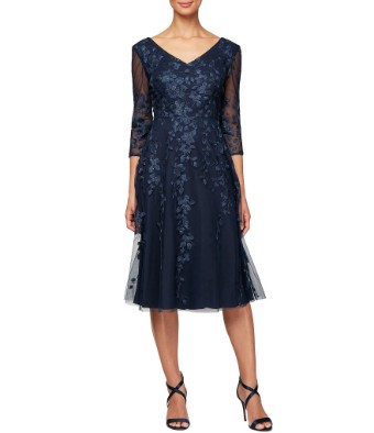 Alex Evenings Style #8117861 #2 Navy thumbnail