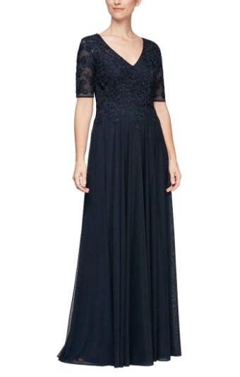 Alex Evenings Style #8132988 #5 Navy thumbnail