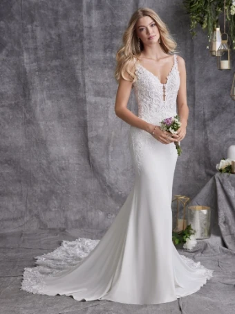Maggie Sottero Style #Johanna #1 Ivory thumbnail