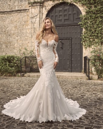 Maggie Sottero Style #Fiona #0 default Ivory/Misty Mauve thumbnail