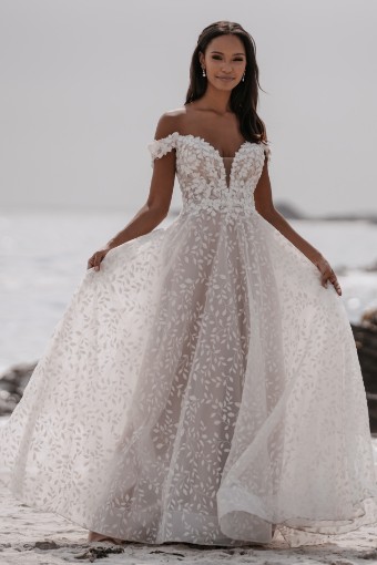 Allure Bridal Style #C639 #0 default Mocha/Ivory/Nude thumbnail