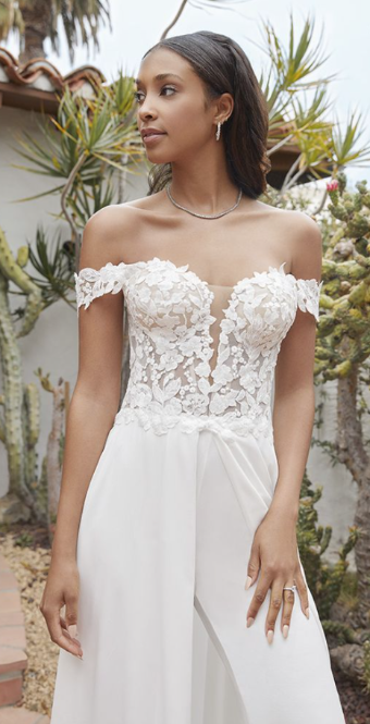 Casablanca  Bridal Style #BL375C #2 thumbnail