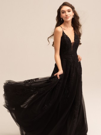 Allure Bridal Style #3400 #1 Black thumbnail