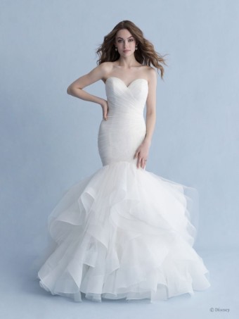 Disney Fairy Tale Weddings Style #D260 Ariel #0 default Ivory thumbnail