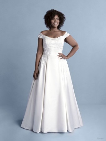 Disney Fairy Tale Weddings Style #D262 Belle #0 default Ivory thumbnail