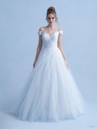 Disney Fairy Tale Weddings Style #D283 Cinderella #0 default Ivory/Blue/Silver thumbnail