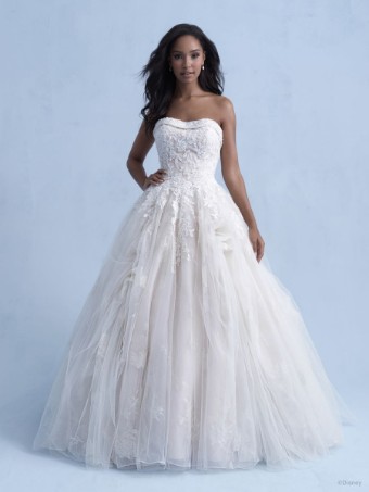 Disney Fairy Tale Weddings Style #D292 Belle #0 default Ivory thumbnail