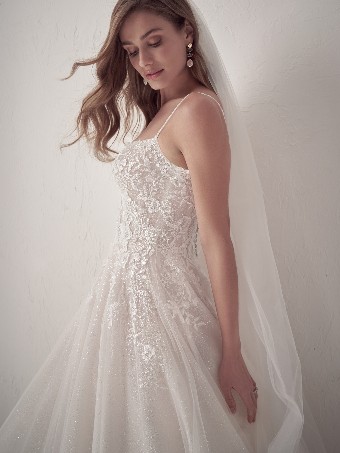 Maggie Sottero Style #Casey #2 Ivory Ivory over Champagne (gown with Natural Illusion) thumbnail