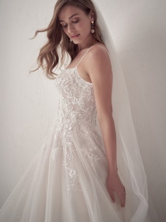 Maggie Sottero Style #Casey #2 Ivory over Champagne (gown with Natural Illusion) thumbnail