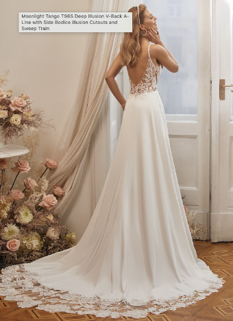 Moonlight Bridal Style #T965 #1 default Ivory/Light Nude thumbnail