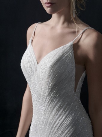 Sottero and Midgley Style #Boston 22SK985B01 #0 default Ivory/Soft Pearl thumbnail