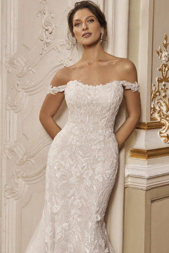 Val Stefani  Style #D8295 #2 Ivory thumbnail