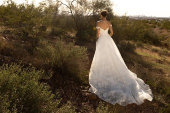 Jimme Huang Style #BG-101065 Veria #1 Ivory/Ivory thumbnail