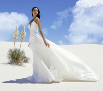 Jimme Huang Style #BG-201020 Leilani #2 Ivory/nude mesh thumbnail